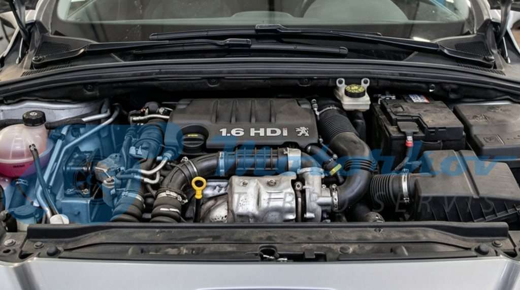 Motor 1.6 HDi i dijagnostika uzroka ponovljenog kvara turbine