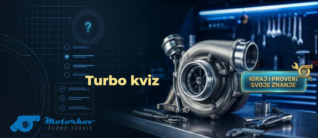 Turbo kviz o turbokompresorima, uzrocima kvarova i pravilnoj dijagnostici