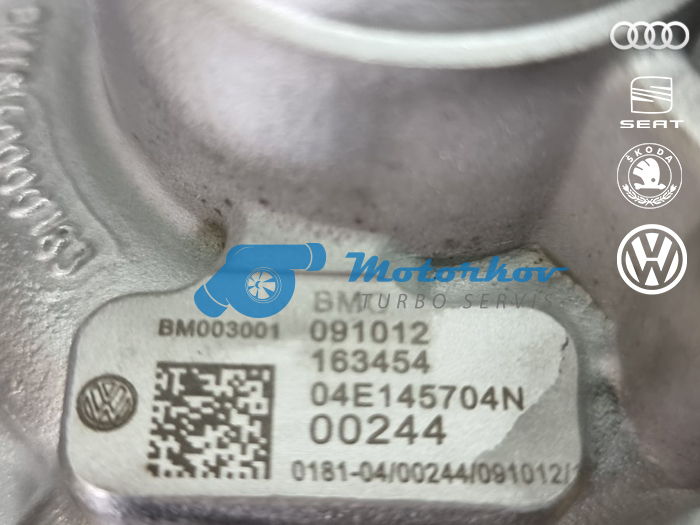 Turbokompresor za Audi, VW 04E45704N - Image 2