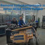 Remont Holset HC5A turbokompresora za Belaz sa Cummins KTA19 motorom