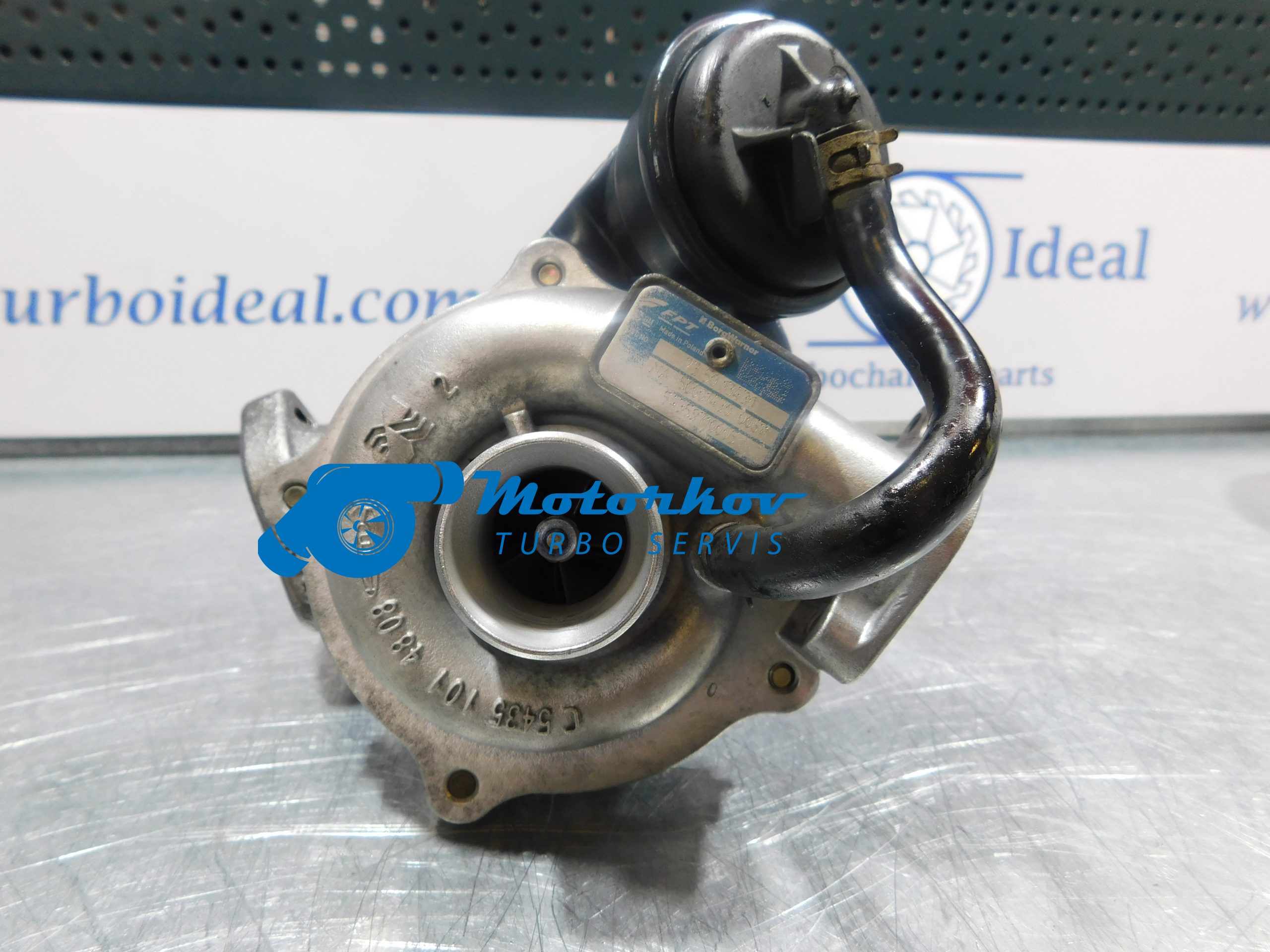 Turbokompresor – Turbina za Citroen, Peugeot Bipper, Fiorino III, Idea, Pandu, Punto II, Qubo, Lancia Musa, Ypsilon, Opel Corsu D, Fiat 1.3 JTD 51 Kw – 69 KS